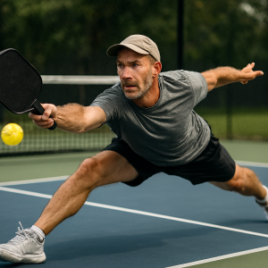 pickleball player extreme hack